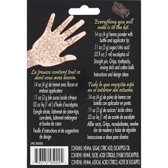 Jacquard Mehndi Henna Kit
